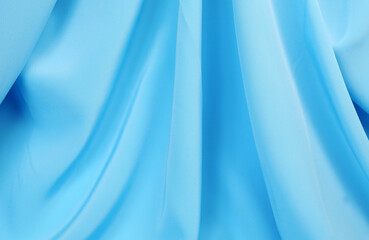 blue fabric