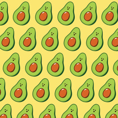 Cute Avocado Wallpaper