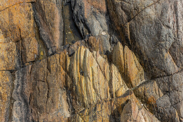Sea rock formation background