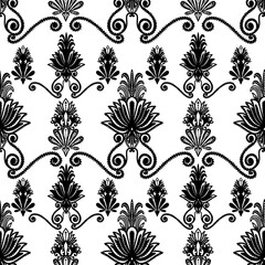 Seamless ornament pattern abstract.Geometric folklore pattern.Tribal ethnic texture.