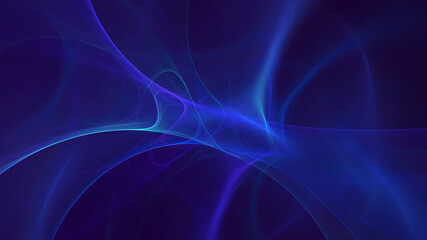 3D rendering abstract multicolor fractal light background