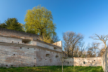 Lueginsland, Teil der mittelalterlichen Stadtmauer in Augsburg