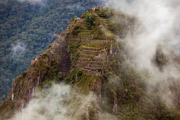 Crédence de cuisine en verre imprimé Machu Picchu Machu Picchu panorama