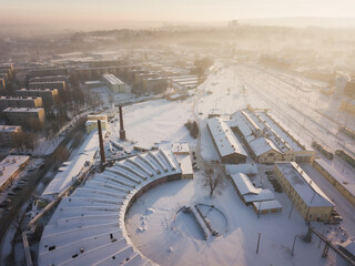 Winter morning in Rzeszow