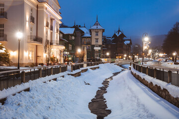 Architecture of Krynica Zdroj