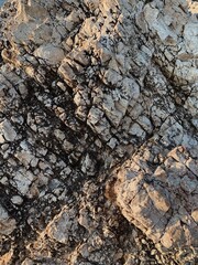 Rough rock surface texture. Rock background pattern.