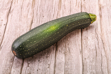 Tasty young organic natural zucchini