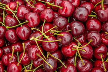 cherries in a bowl