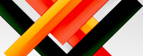 Color abstract lines trendy geometric background for business or technology presentation, internet poster or web brochure cover, wallpaper