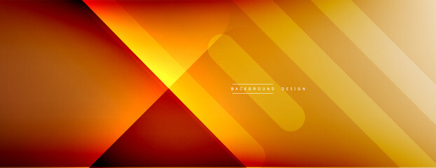 Dynamic lines abstract background. 3D shadow effects and fluid gradients. Modern overlapping forms