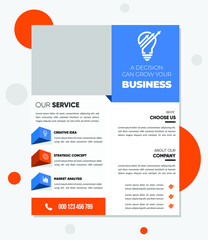 Corporate Business Flyer template for business, digital marketing, agency,it, software, grocery, travel, education, health,medicine, doctor, seo, corporate identity, summer, kids, festival and service