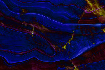 Marble ink colorful. Blue marble pattern texture abstract background. can be used for background or wallpaper