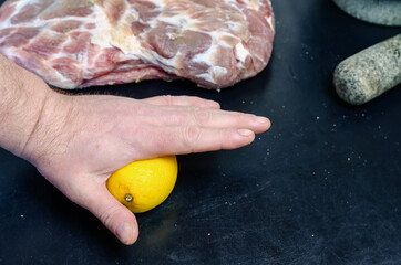 Homemade Capicola (coppa). Dry-cured pork loin step-by-step recipe.