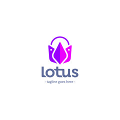 Lotus Bag logo Simple