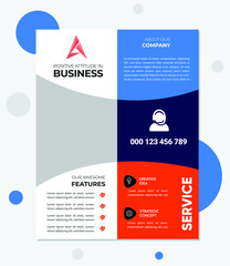 Corporate Business Flyer template for business, digital marketing, agency,it, software, grocery, travel, education, health,medicine, doctor, seo, corporate identity, summer, kids, festival and service