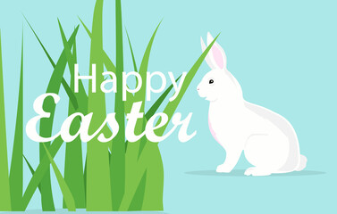 Happy Easter rabbit