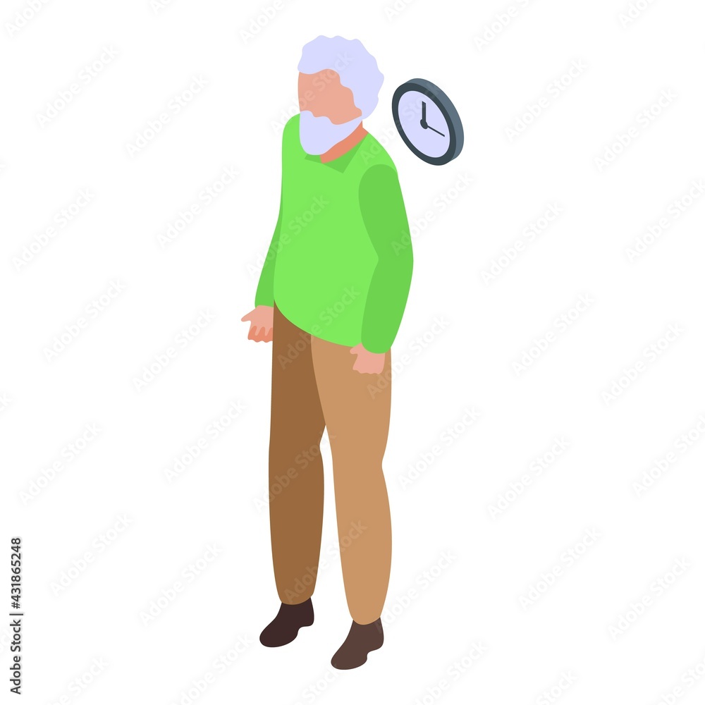 Aufkleber target customers icon. isometric of target customers vector icon for web design isolated on white ba