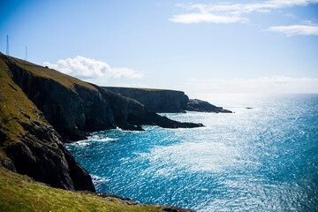 Spring landscape in the lands of Ireland