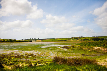 Spring landscape in the lands of Ireland