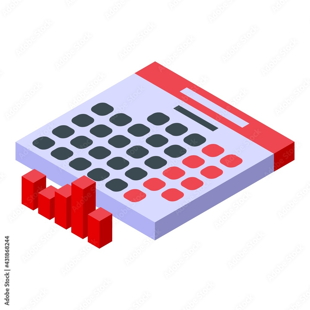 Aufkleber calendar schedule icon. isometric of calendar schedule vector icon for web design isolated on white 