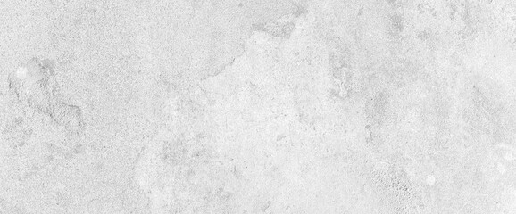 Panorama of White grey concrete texture, Rough cement stone wall, Surface of old and dirty outdoor building wall, Abstract nature seamless background