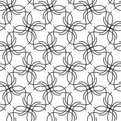 black lines on white. minimalistic vector pattern. perfect design for interior decoration, textile print