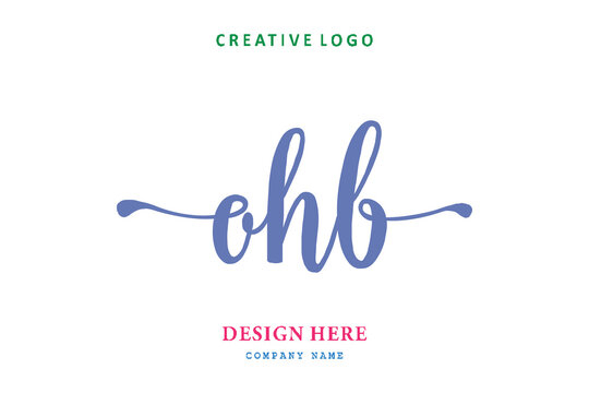 OHB lettering logo is simple, easy to understand and authoritative