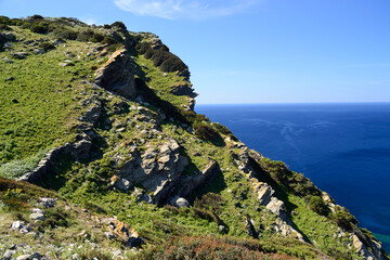 Naklejka premium Veduta di Capo Negru