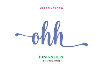 OHH lettering logo is simple, easy to understand and authoritative