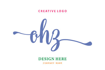 OHZ lettering logo is simple, easy to understand and authoritative