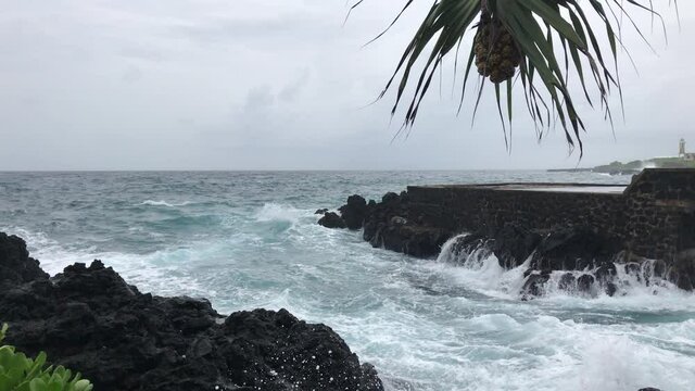 A beautiful view from the seashore in Moroni beach