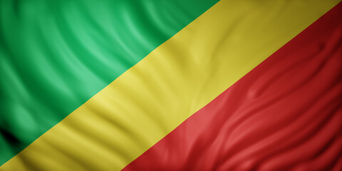 Republic of Congo 3d flag