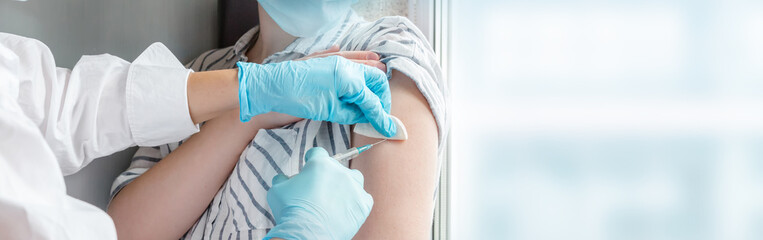 Vaccination Vaccine Syringe Injection Prevention Immunization Treatment Coronavirus Covid 19...