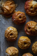 healthy food dessert baked apples