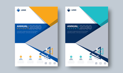 Annual Report design Layout Multipurpose use for any Project, annual report, Brochure, flyer, Poster, Booklet, etc.