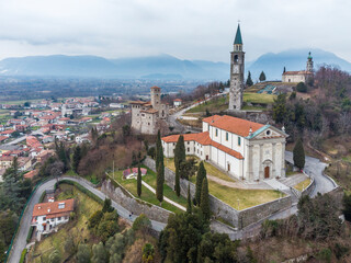 Artegna and its ancient castle and fortified village