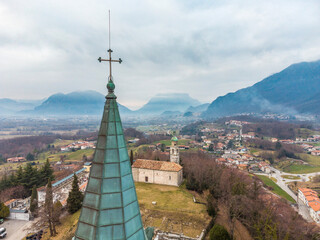 Artegna and its ancient castle and fortified village