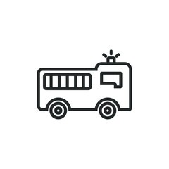 simple icons of court, law and attorney