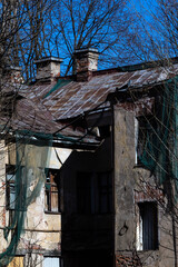 old abandoned house