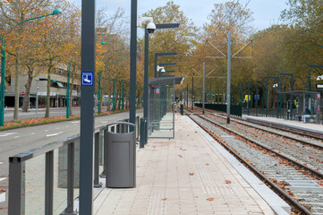 Subway Station Van Boshuizenstraat At Amsterdam The Netherlands 27-10-2019