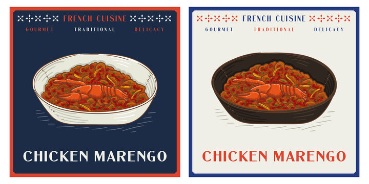 Chicken Marengo With Mushrooms and Tomatoes in bowl