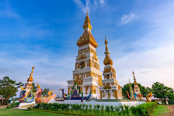 Wat Phra that Phon sawan temple at phonsawan district Nakhonphanom province,Thailand