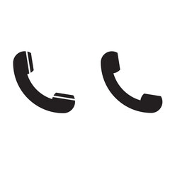 Phone icon. Telephone symbol for apps and web sites