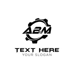 ABM logo initial monogram