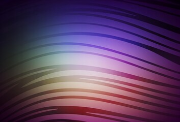 Dark Pink, Green vector template with lines.