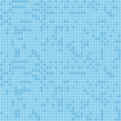 blue vector mosaic pattern texture background	

