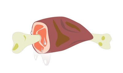 肉汁滴る骨付き肉