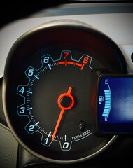 Car tachometer gauges sport dashboard