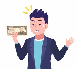 ジャケットを着た若い男性