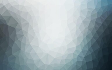 Light BLUE vector polygonal pattern.